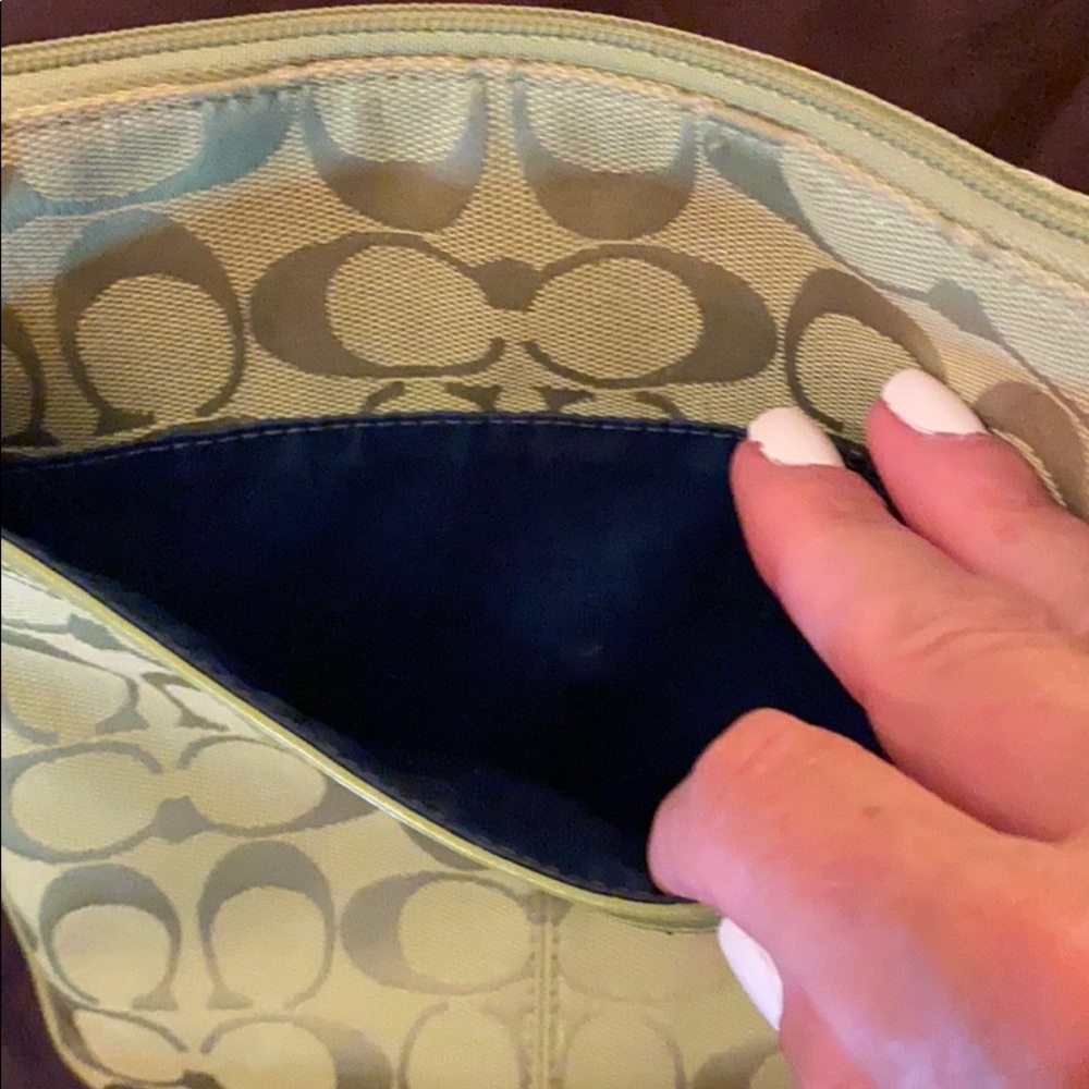 Coach Crossbody Apple Green Gem